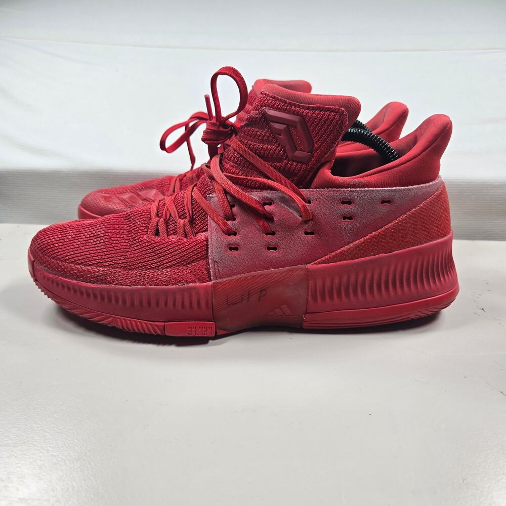 Adidas‎ Damian Lillard Dame 3 "Roots" Red Basketball Shoe Men's Size 9
